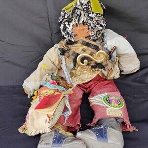 primitive-style doll